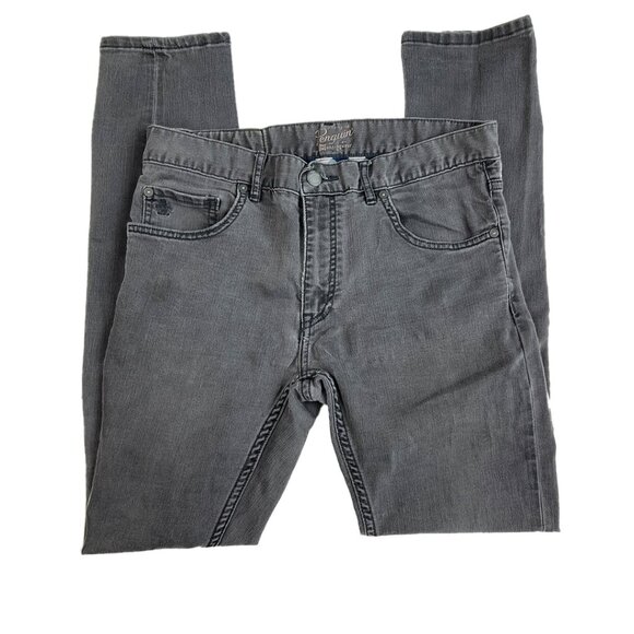 Original Penguin by Munsingwear Grey Mid-Rise Jeans Size 32x32 Slim Denim Pants - Picture 1 of 14